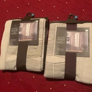 Nate Berkus Window Panels/ Rod Pockets